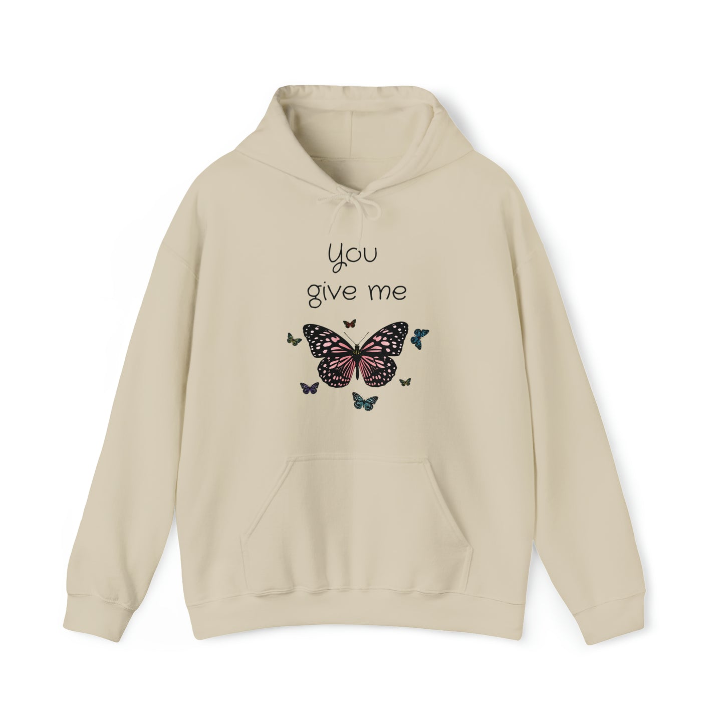 Unisex Love Butterflies Hoodie
