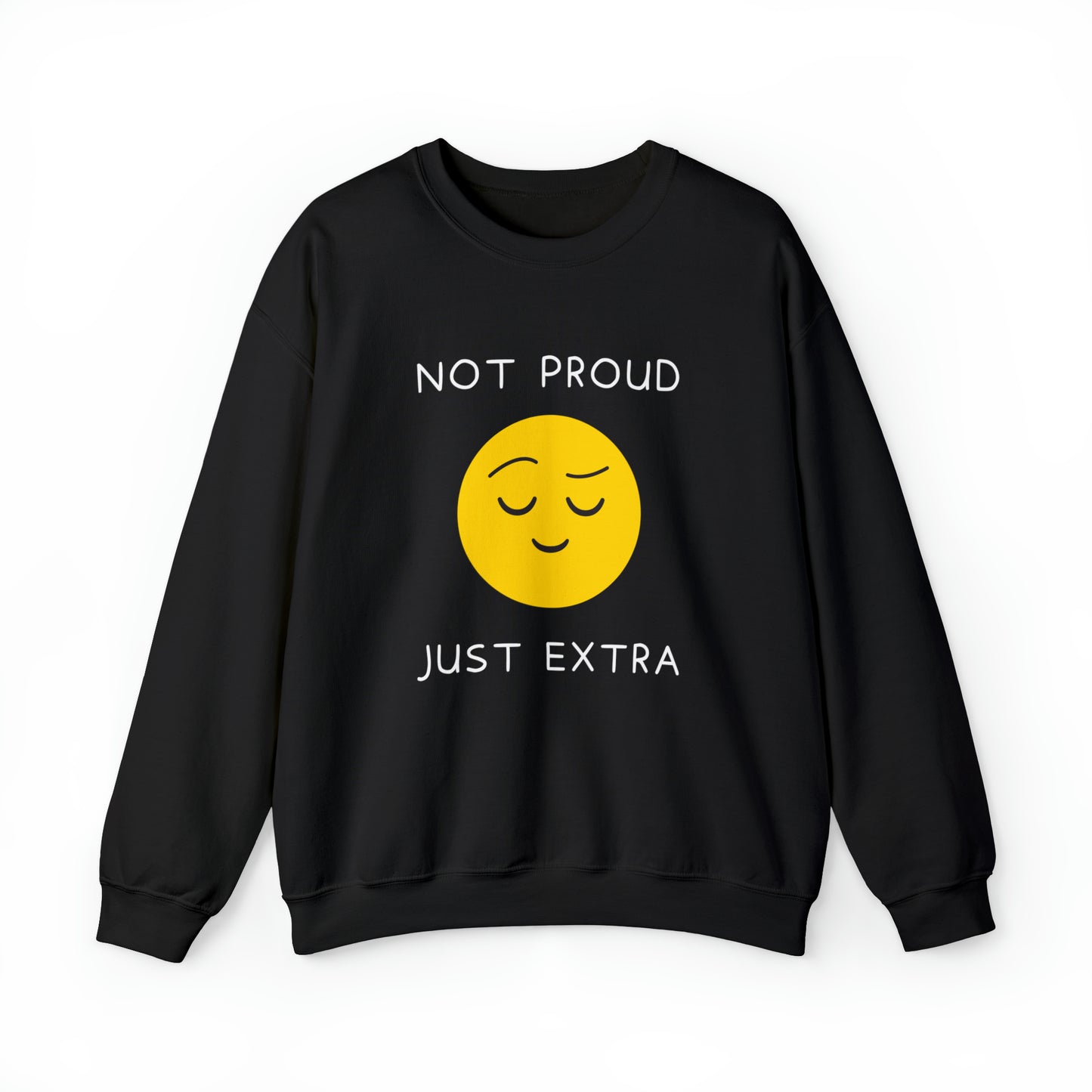 Unisex Just Extra Emoji Crewneck Sweatshirt