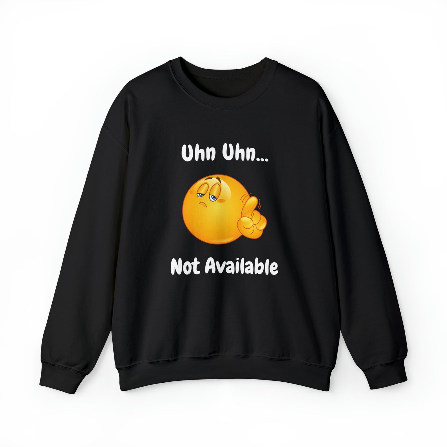 Unisex Unavailable Emoji Crewneck Sweatshirt