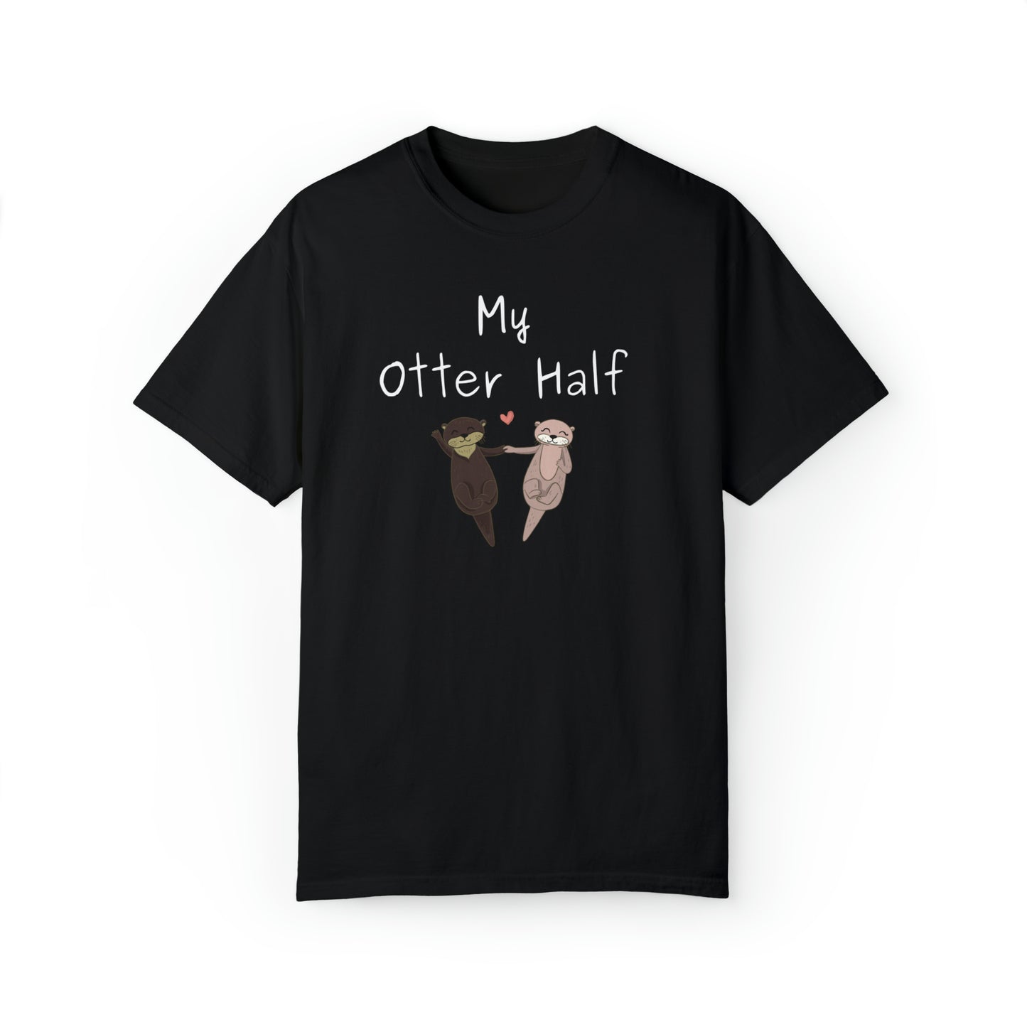 Unisex Otter Half T-Shirt